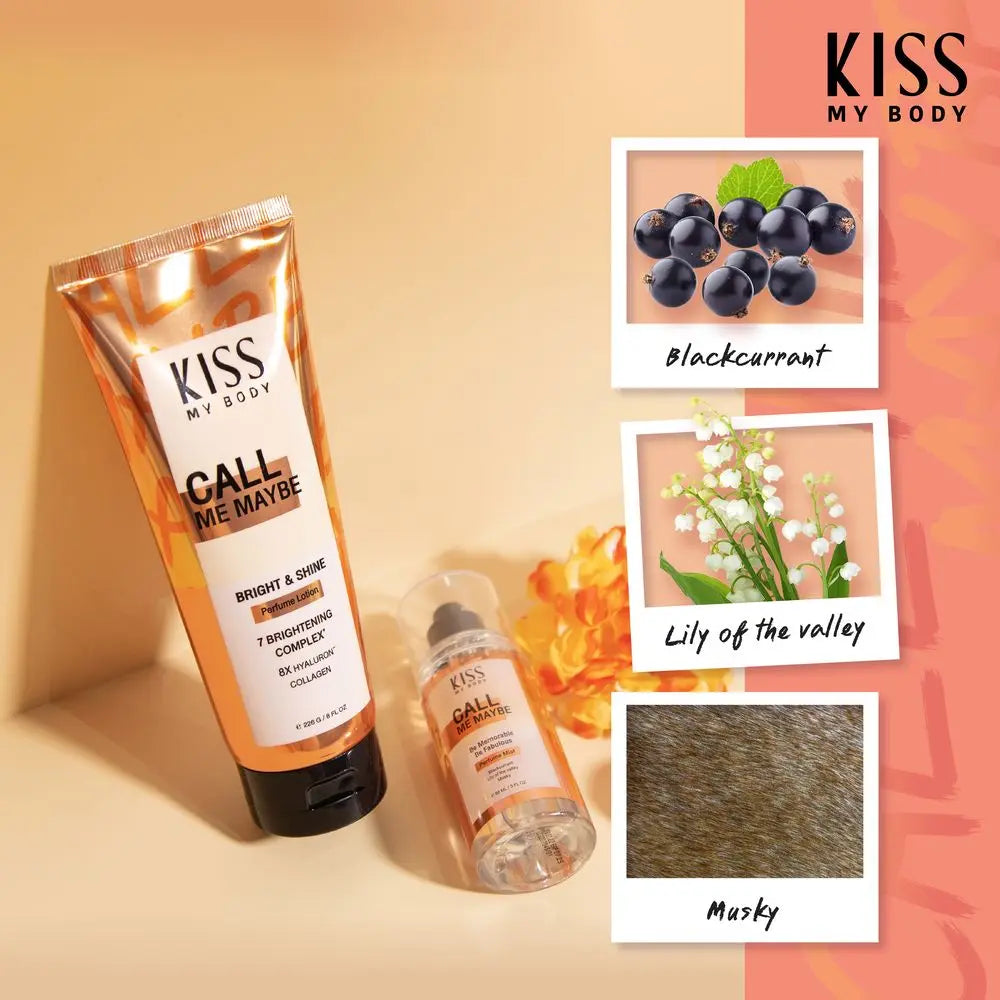 لوشن معطر لتفتيح وإشراقة البشرة  كيس ماي بودي برايت شاين كول مي ميبي 226 جم My Store