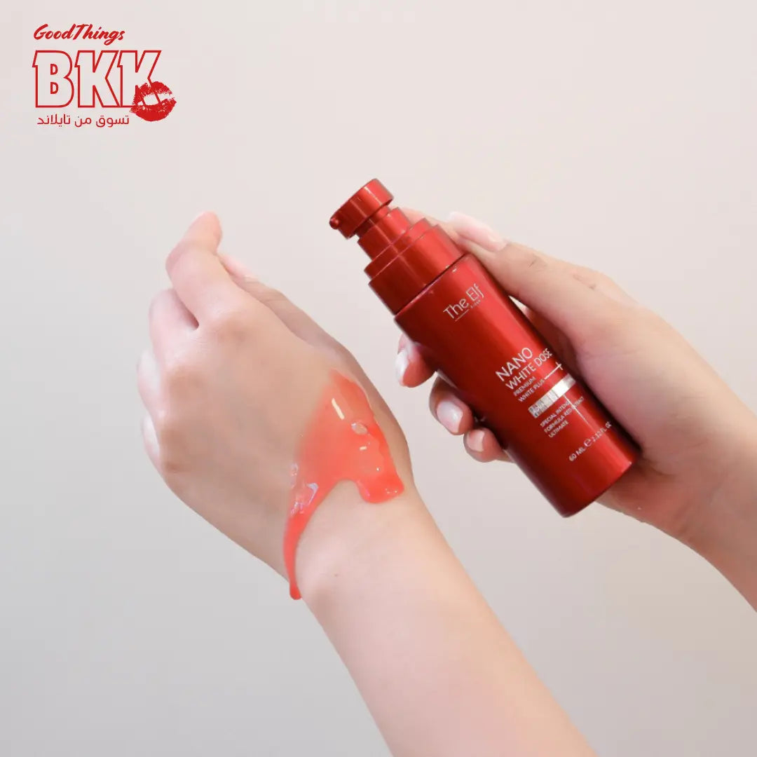 ذا إلف نانو وايت دوز بريميوم وايت بلس+ – تركيبة مكثفة لتفتيح البشرة 60 مل Goodthings.bkk