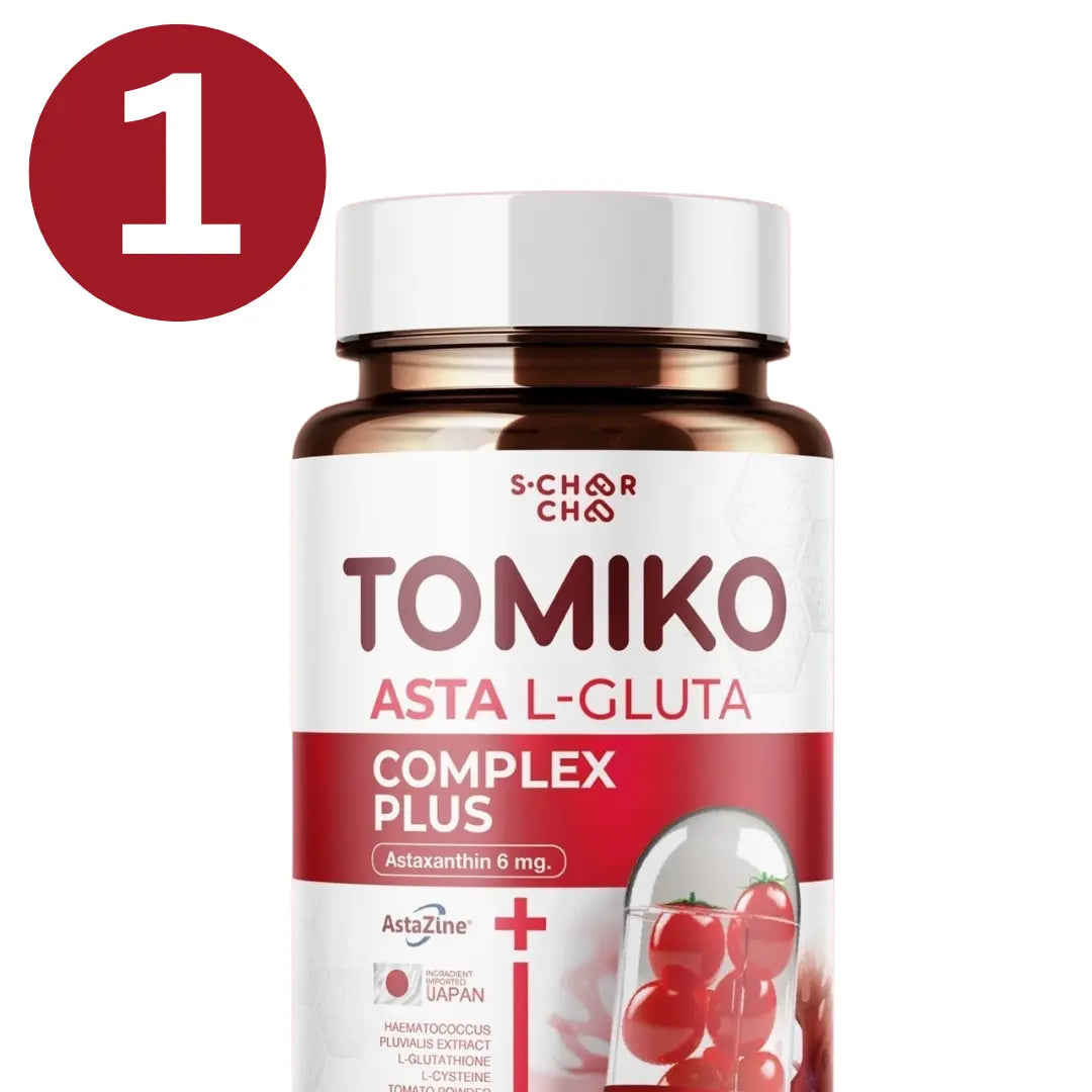 Asta L-Gluta Plus توميكو كبسولات الجمال المركّزة - Goodthings.bkk