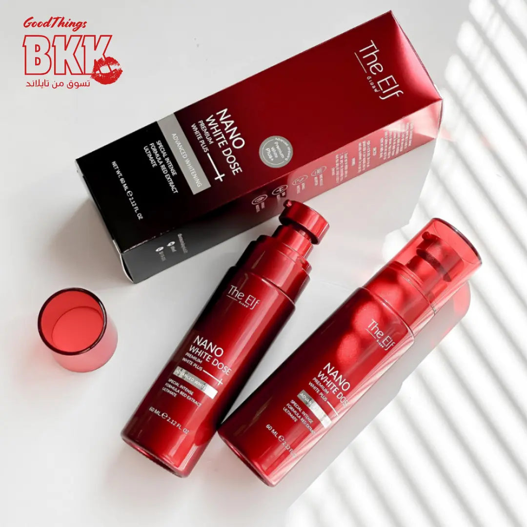 ذا إلف نانو وايت دوز بريميوم وايت بلس+ – تركيبة مكثفة لتفتيح البشرة 60 مل Goodthings.bkk