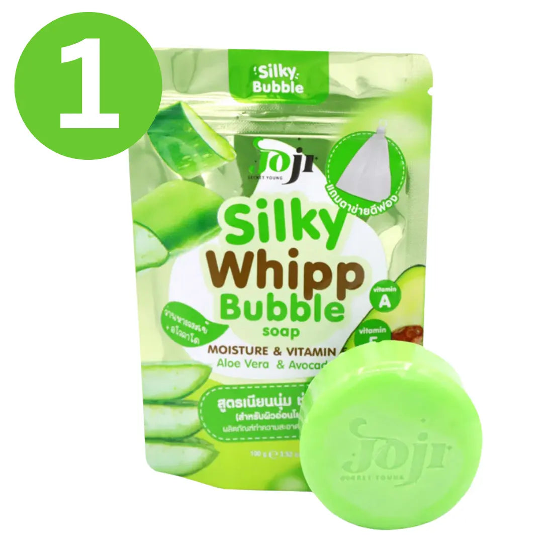 E صابونة جوجي سيكرت يونغ سيلكي ويب الفقاعية بالترطيب وفيتامين - Goodthings.bkk