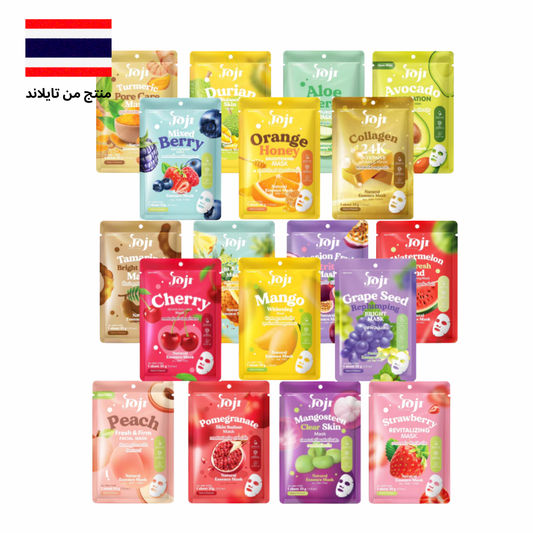 JOJI Facial Mask Sheets 3D – أقنعة الوجه المغذية بتركيبة ثري دي Goodthings.bkk