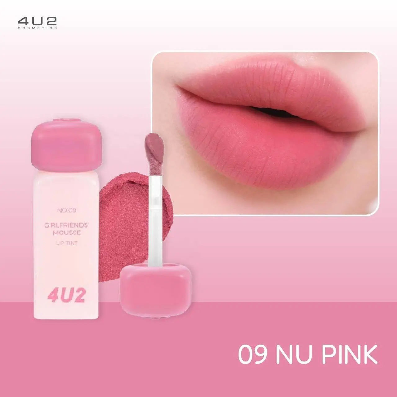 4U2 تينت الشفاه الموس غيرلفريندز فور يو تو - Goodthings.bkk