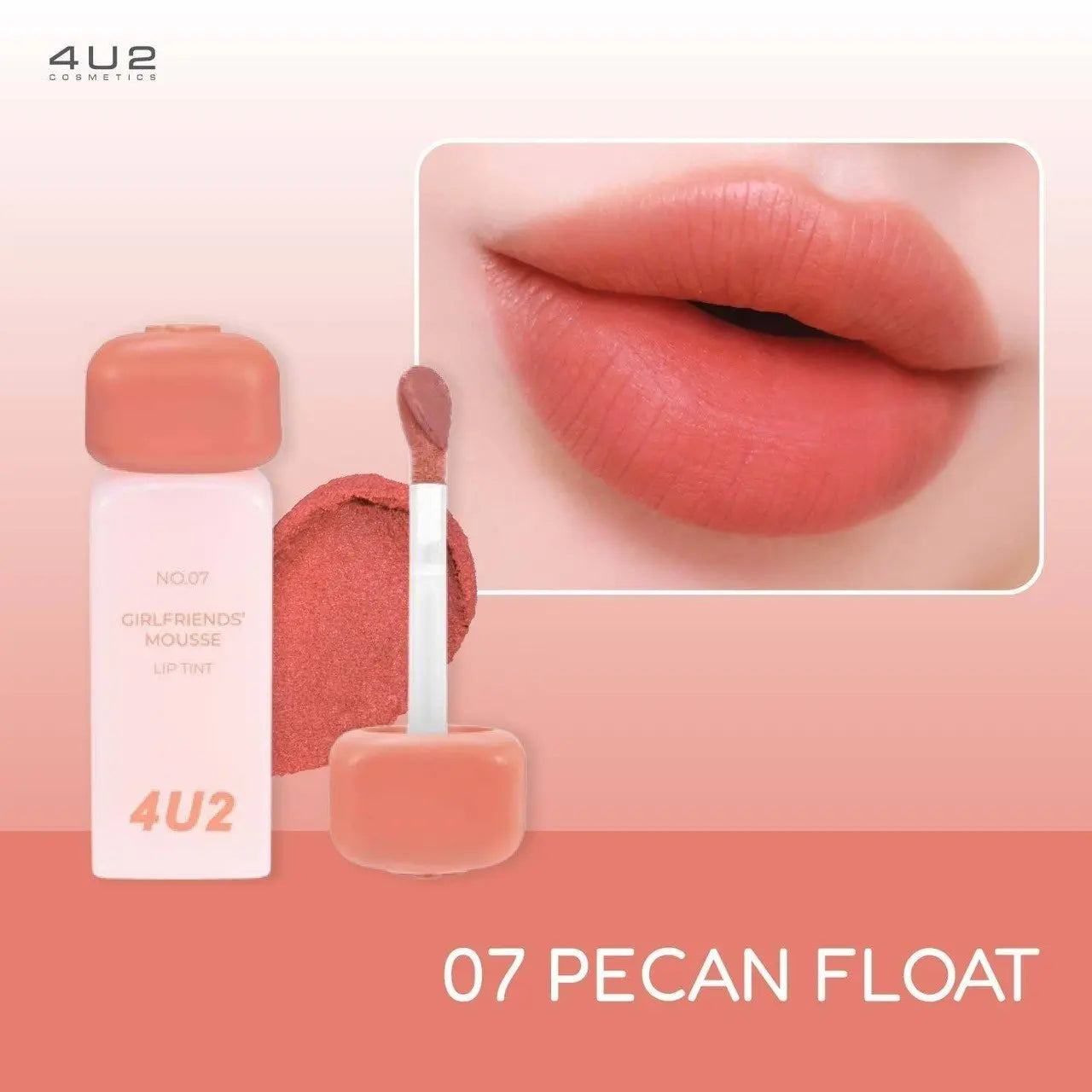 4U2 تينت الشفاه الموس غيرلفريندز فور يو تو - Goodthings.bkk