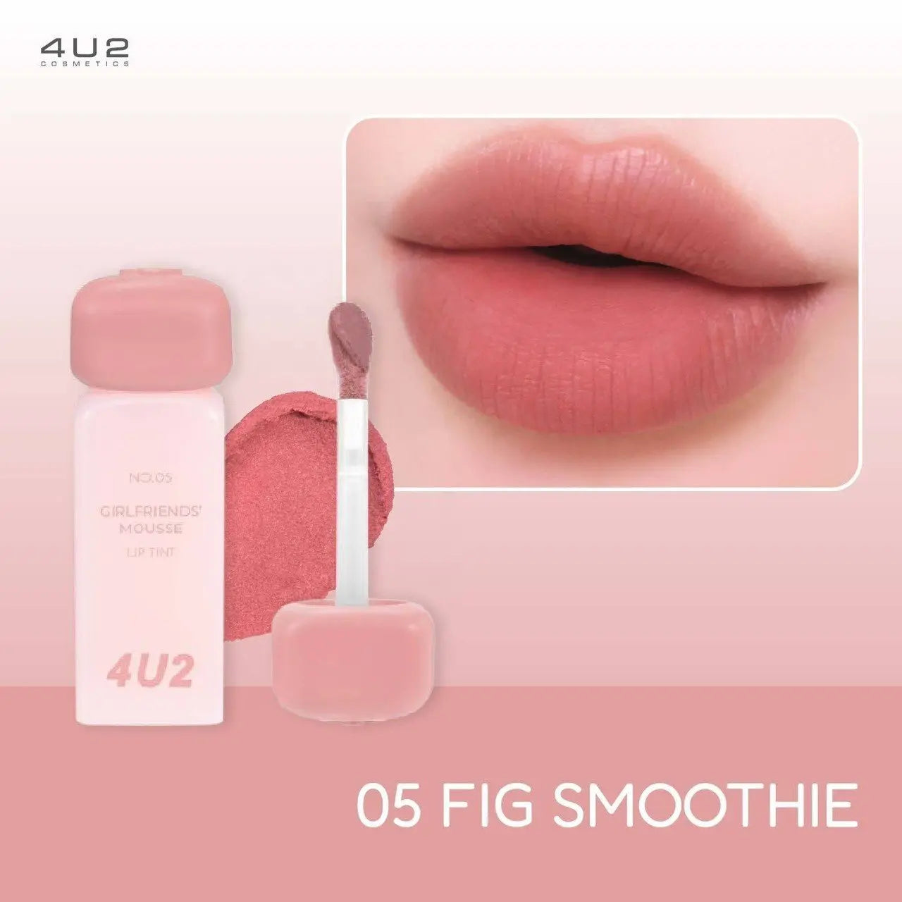 4U2 تينت الشفاه الموس غيرلفريندز فور يو تو - Goodthings.bkk