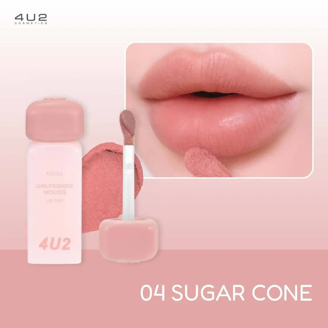 4U2 تينت الشفاه الموس غيرلفريندز فور يو تو - Goodthings.bkk