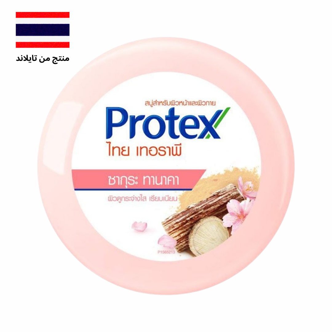PROTEX Thai Therapy Soap Sakura Tanaka - صابونة بروتكس ثاي ثيرابي ساكورا وتاناكا Goodthings.bkk