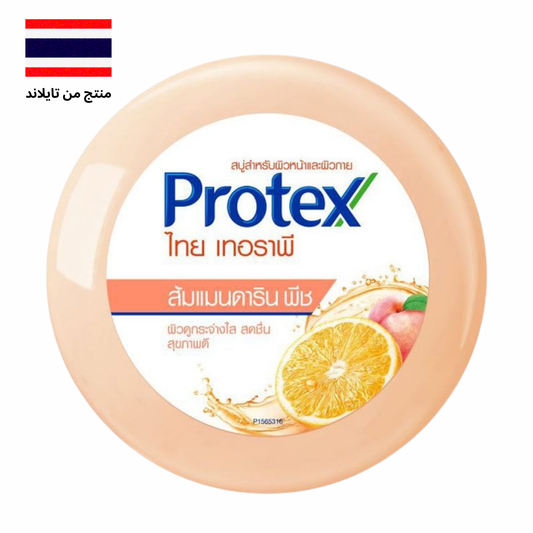 PROTEX Thai Therapy Soap Mandarin Peach - صابونة بروتكس ثاي ثيرابي باليوسفي والخوخ – Goodthings.bkk