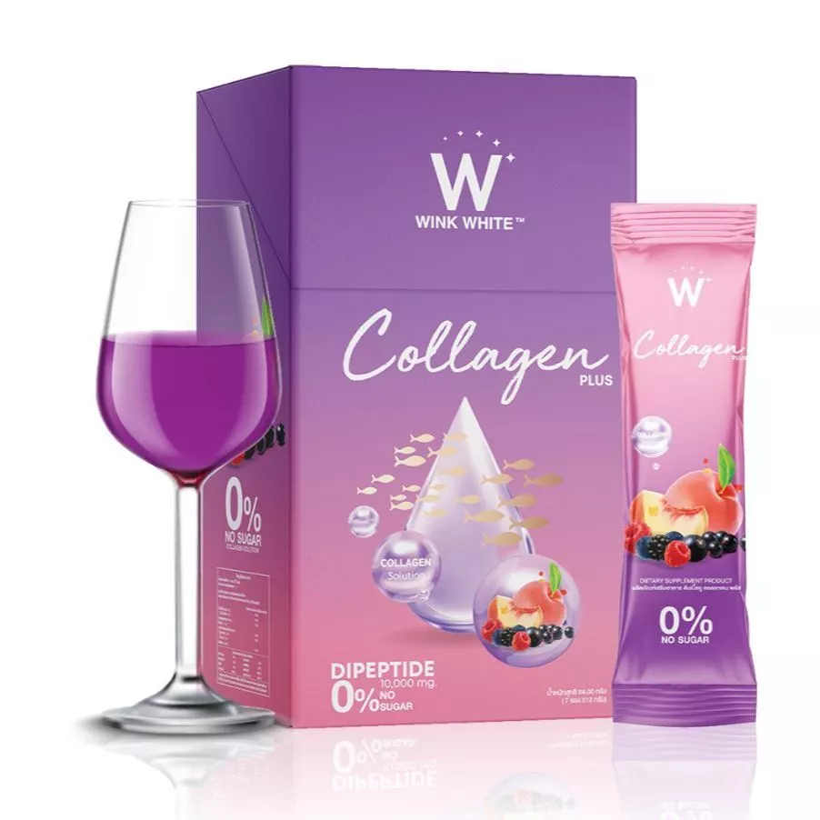🌟 Wink White W Collagen Plus & Pure DiPeptide
💖 قوة مضاعفة من الكولاجين – لبشرة أكثر شبابًا وإشراقًا!
كولاجين ديبيبتيد بتركيز أعلى 30 مرة من الكولاجين العادي. يساعد في تحسين البشرة، المفاصل، وتجديد الخلايا من الداخل.