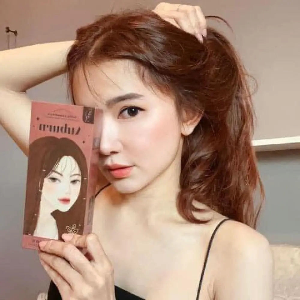 kota cosmetics Auburn(Reddish) صبغة شعر بمستخلصات طبيعية بني محمر Goodthings.bkk