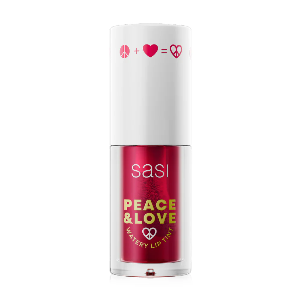 SASI Peace & Love Watery Lip Tint 5g -  تينت الشفاه المائي ساسى بيـس آند لوف 5 جرام