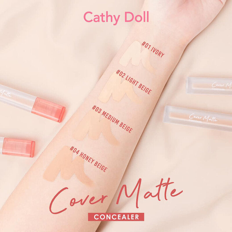 Cathy Doll Cover Matte Concealer 2.4g - كاثي دول كوفر مات كونسيلر 2.4 جم