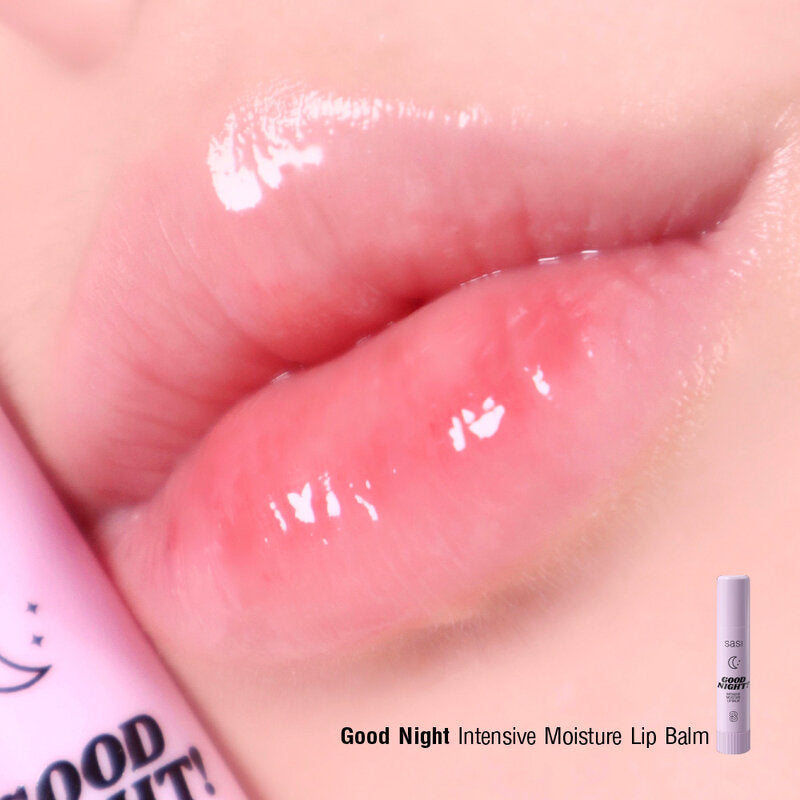 SASI Good Night Intensive Moisture Lip Balm 3.5g, - ساسِي غود نايت بلسم الشفاه المكثف للترطيب - 3.5 جرام