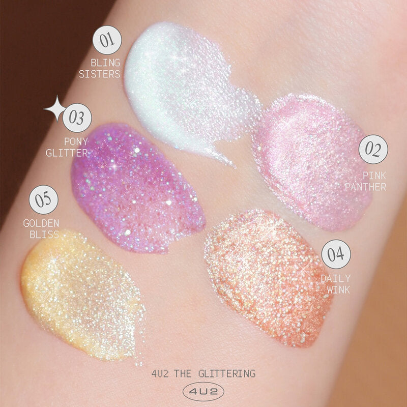 4U2 The Glittering 3g Liquid Glitter - 4U2 ذا غليتيرينغ 3 جرام جليتر سائل