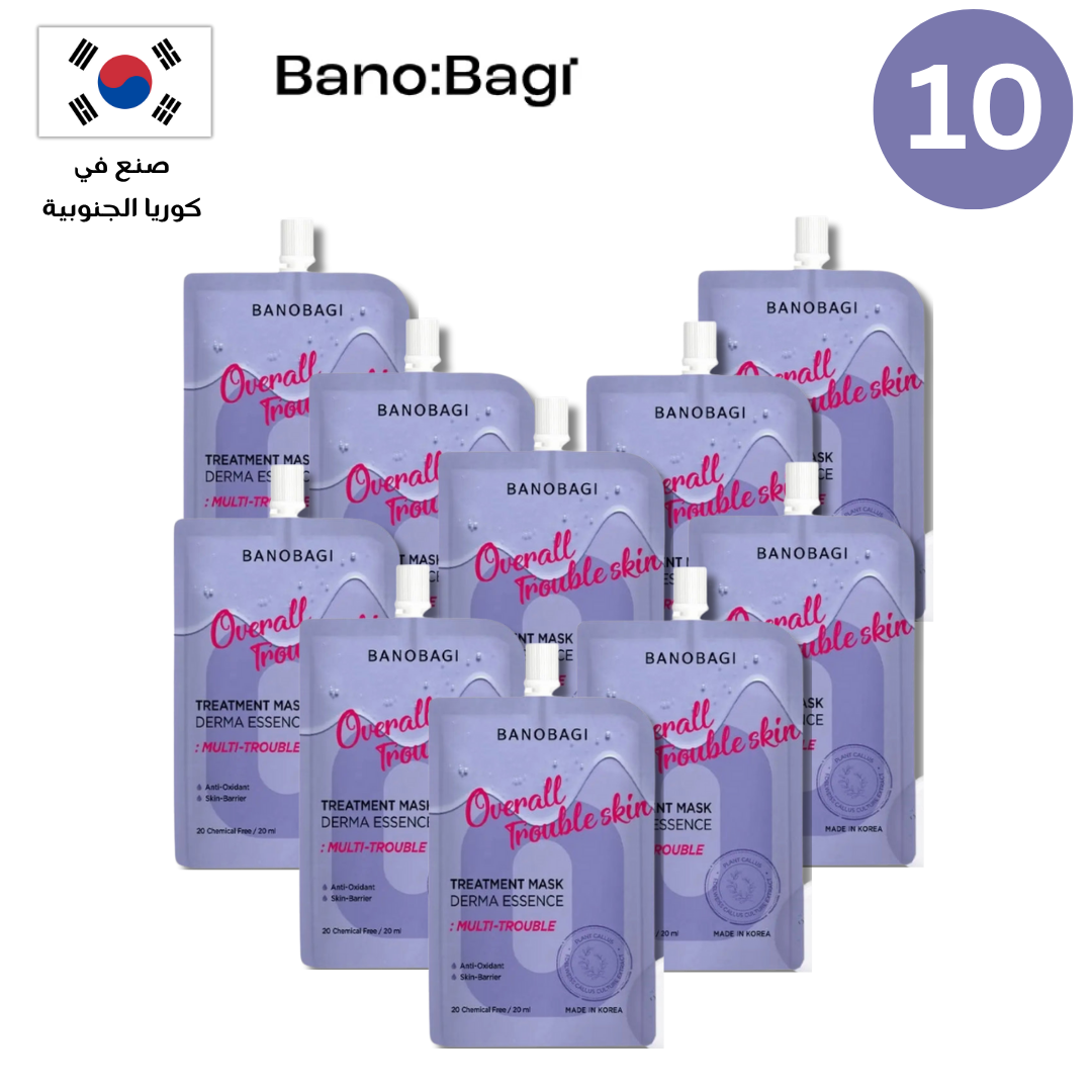 BANOBAGI Treatment Mask Derma Essence Collection | مجموعة بانوباغي تريتمنت ماسك درما إيسنس Goodthings.bkk