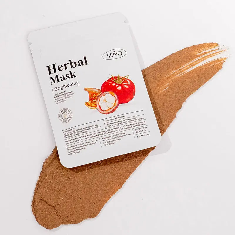 سينو ماسك أعشاب للوجه 20 جم – Seno Herbal Face Mask Powder 20g Seno