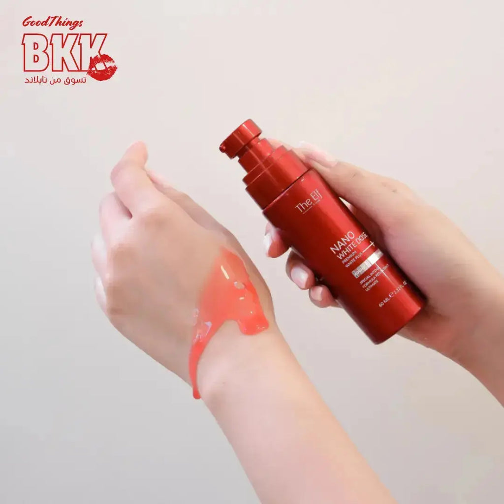 ذا إلف نانو وايت دوز بريميوم وايت بلس+ – تركيبة مكثفة لتفتيح البشرة 60 مل Goodthings.bkk