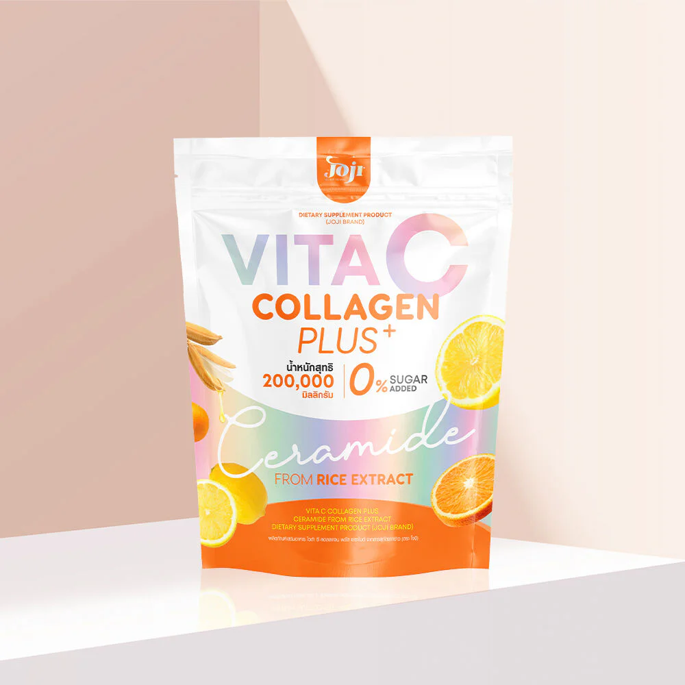 JOJI Secret Young Vita C Collagen Plus + Ceramide From Rice Extract - جوجي سيكريت يونغ فيتا سي كولاجين بلس + سيراميد من مستخلص الأرز.