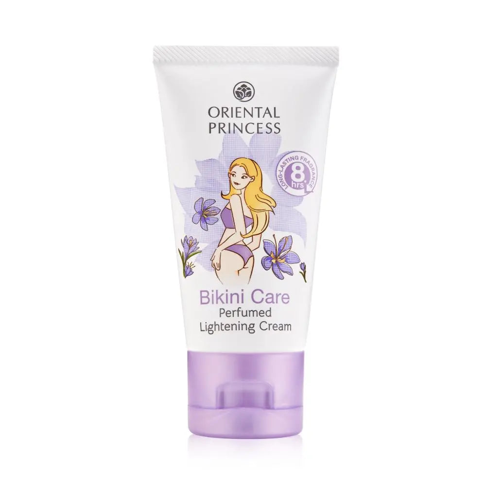Oriental Princess Bikini Care Perfumed Lightening Cream on a white background