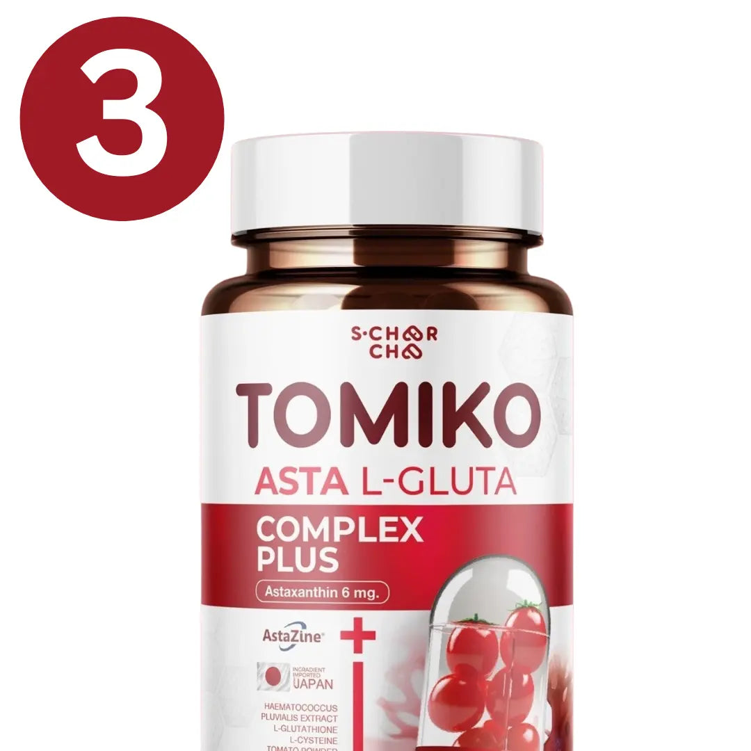 Asta L-Gluta Plus توميكو كبسولات الجمال المركّزة - Goodthings.bkk