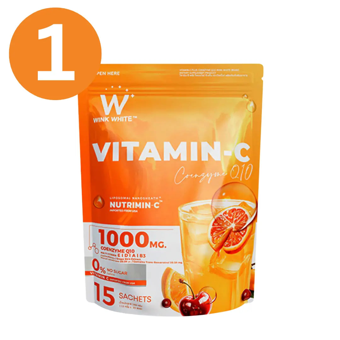 فيتامين سي كيو 10 بلس من وينك وايت - Goodthings.bkk