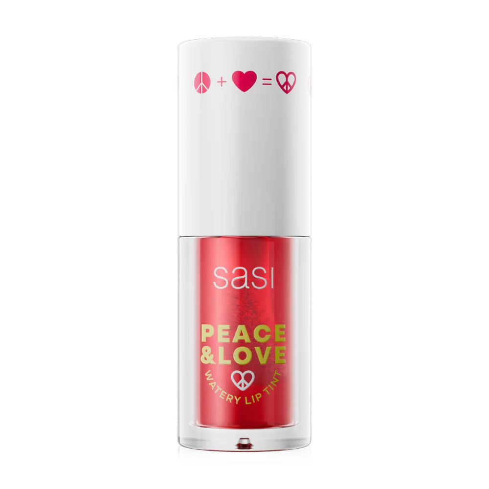 SASI Peace & Love Watery Lip Tint 5g -  تينت الشفاه المائي ساسى بيـس آند لوف 5 جرام