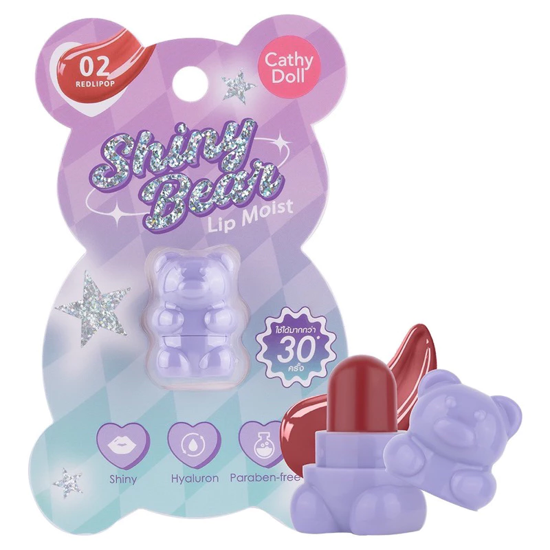 Cathy Doll Shiny Bear Lip Moist 1.1g - مرطب الشفاه كاثي دول شايني بير