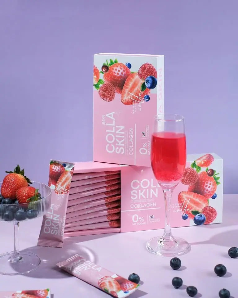 كولاجين كولا سكين: مشروب الإشراقة الكوري الفائق (تريبتيد + غلوتاثيون) Goodthings.bkk