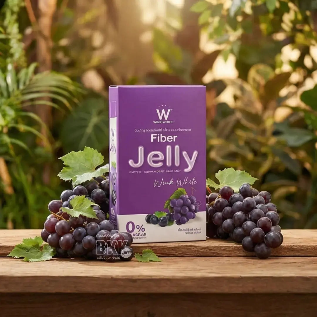 Wink Wink White Fiber Jelly |جيلي الألياف وينك وايت ديتوكس - بخلاصة التمر الهندي والفواكه Goodthings.bkk