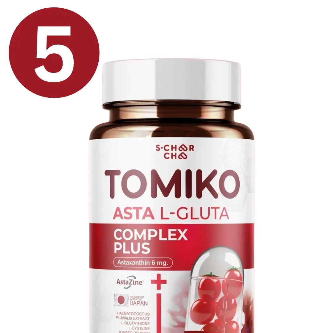 Asta L-Gluta Plus توميكو كبسولات الجمال المركّزة - Goodthings.bkk