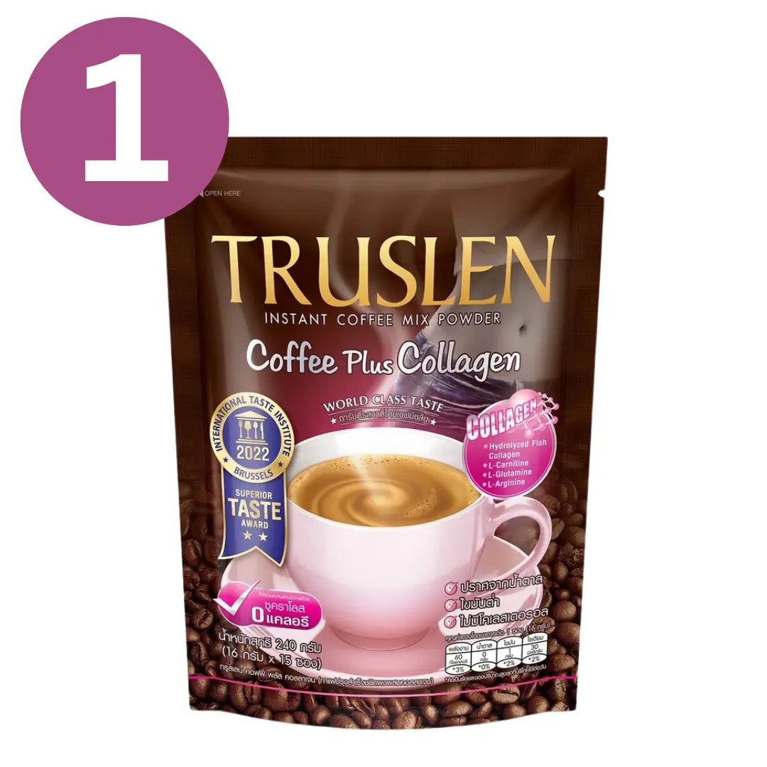 قهوة ترسلين كوفي بلس مع الكولاجين 16 جرام - Goodthings.bkk