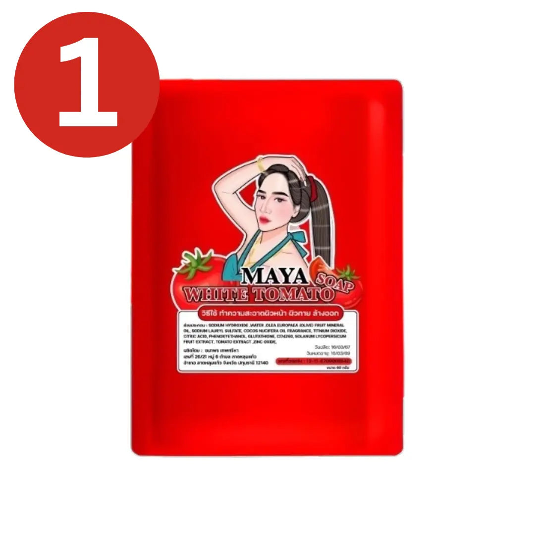 x10 صابون مايا للتفتيح بالطماطم - Goodthings.bkk