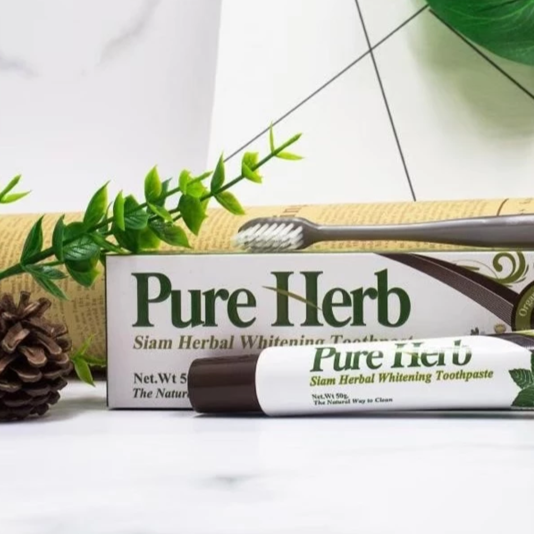Pure Herb Siam Herbal Whitening Toothpaste 50g 