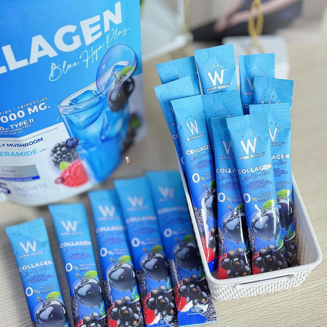 Collagen Blue Hya Plus WINK WHITE / كولاجين بلو هايا بلس من وينك وايت