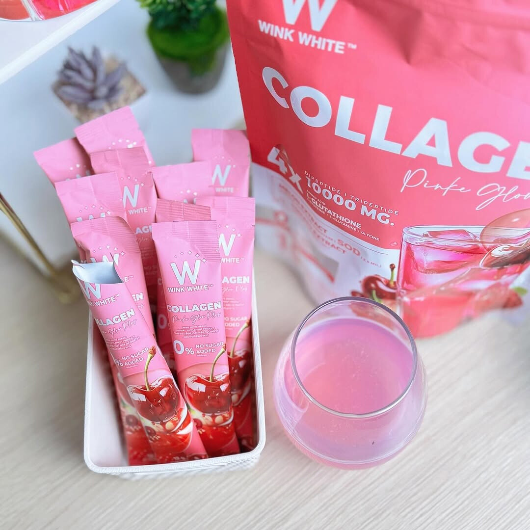 Collagen Pink Glow Plus WINK WHITE / كولاجين بينك جلو بلس من وينك وايت