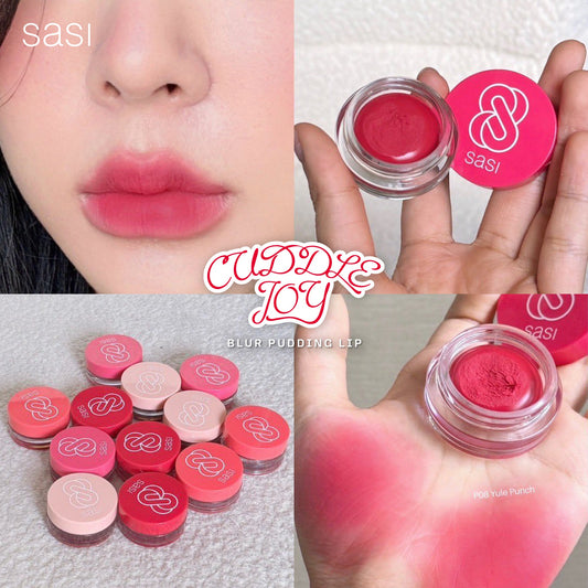 SASI Cuddle Joy Blur Pudding Lip 4g - ساسِي كادل جوي بلور بودنغ ليب 4 جرام