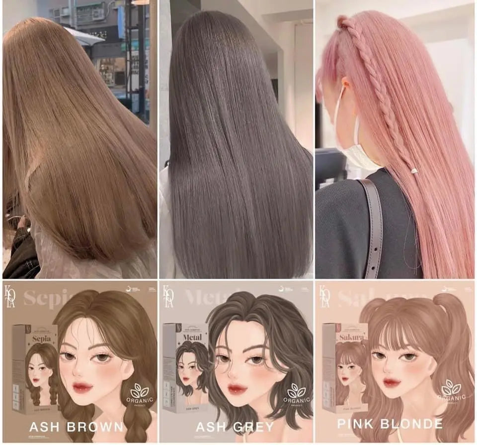 Kota Cosmetics | صبغة كوتا كوزمتيكس العضوية - ألوان طبيعية بخلاصة الجنسنج (100 مل) Goodthings.bkk