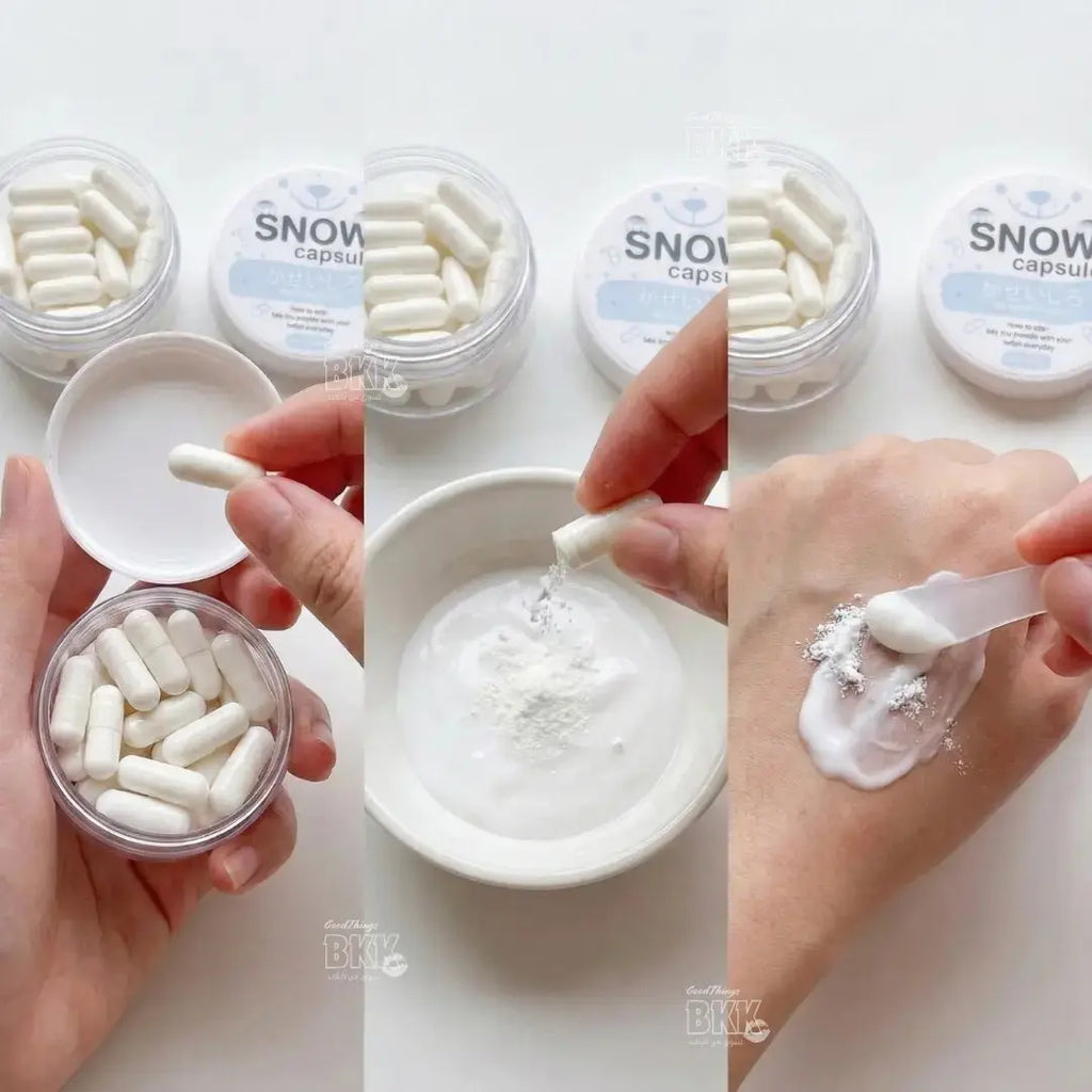 SNOW Capsule | كبسولات سنو - بودرة الجلوتاثيون المركزة لتبييض الجسم (30 كبسولة) Goodthings.bkk
