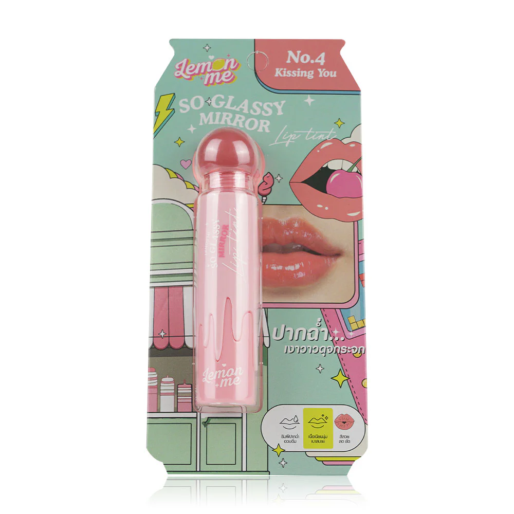 Lemon Me So Glassy Mirror Lip Tint 3.20g - ليمون مي سو غلاسي ميرور تينت للشفاه - 3.20 جرام