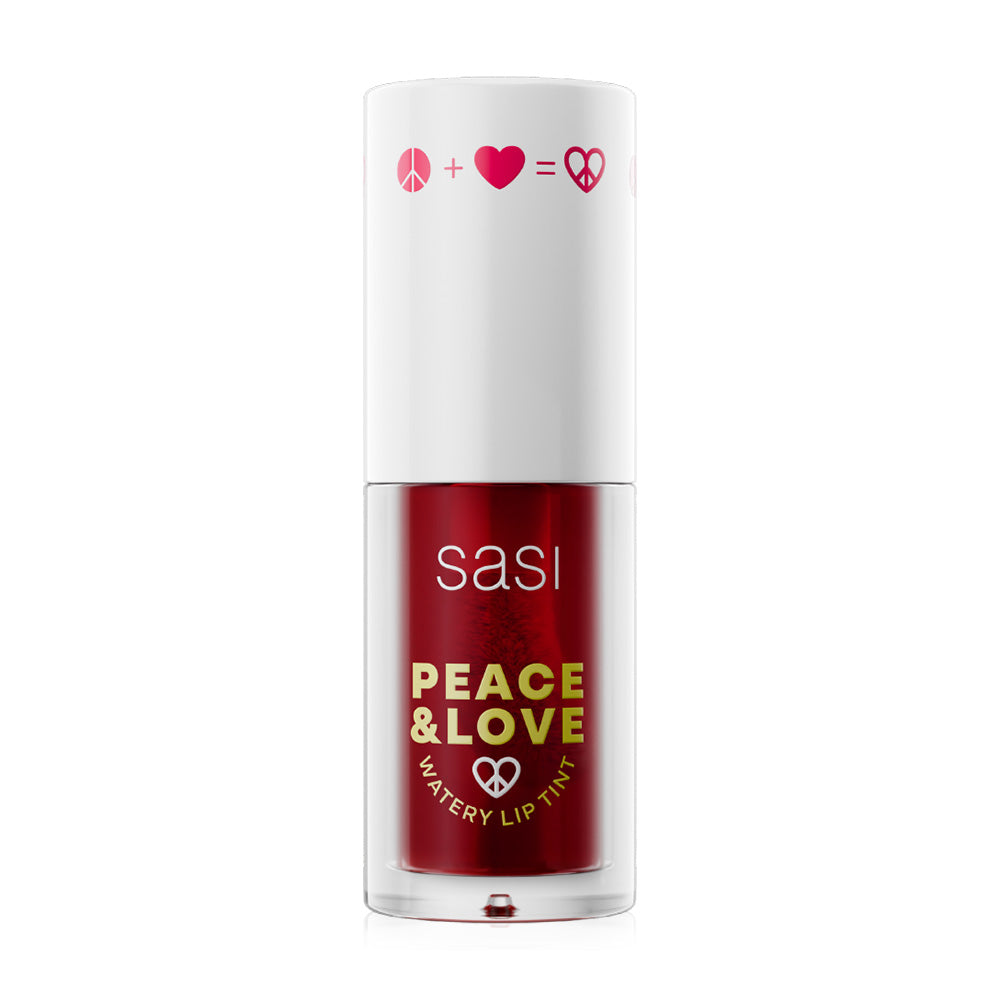 SASI Peace & Love Watery Lip Tint 5g -  تينت الشفاه المائي ساسى بيـس آند لوف 5 جرام