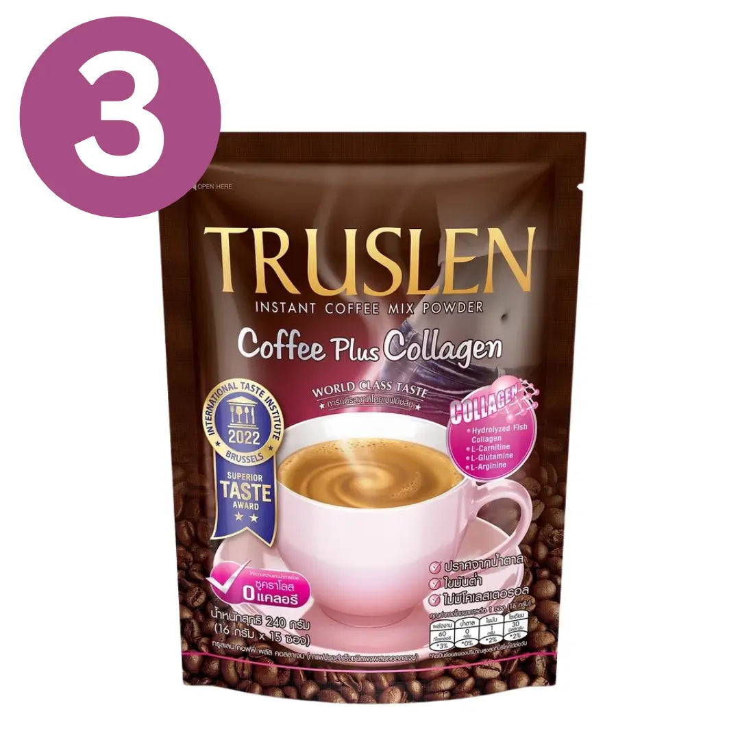 قهوة ترسلين كوفي بلس مع الكولاجين 16 جرام - Goodthings.bkk