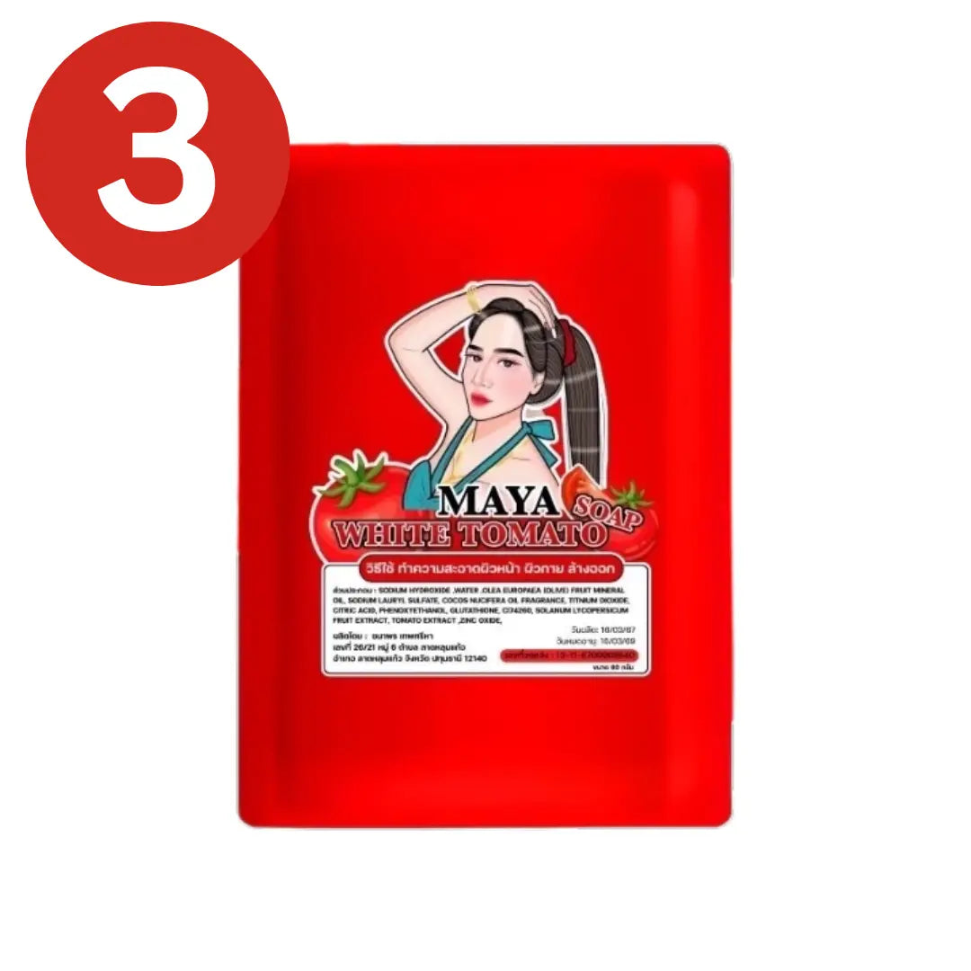 x10 صابون مايا للتفتيح بالطماطم - Goodthings.bkk