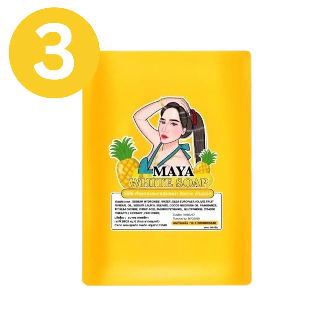 صابون مايا للتبيض الاسطوري بمستخلص الأناناس - Goodthings.bkk