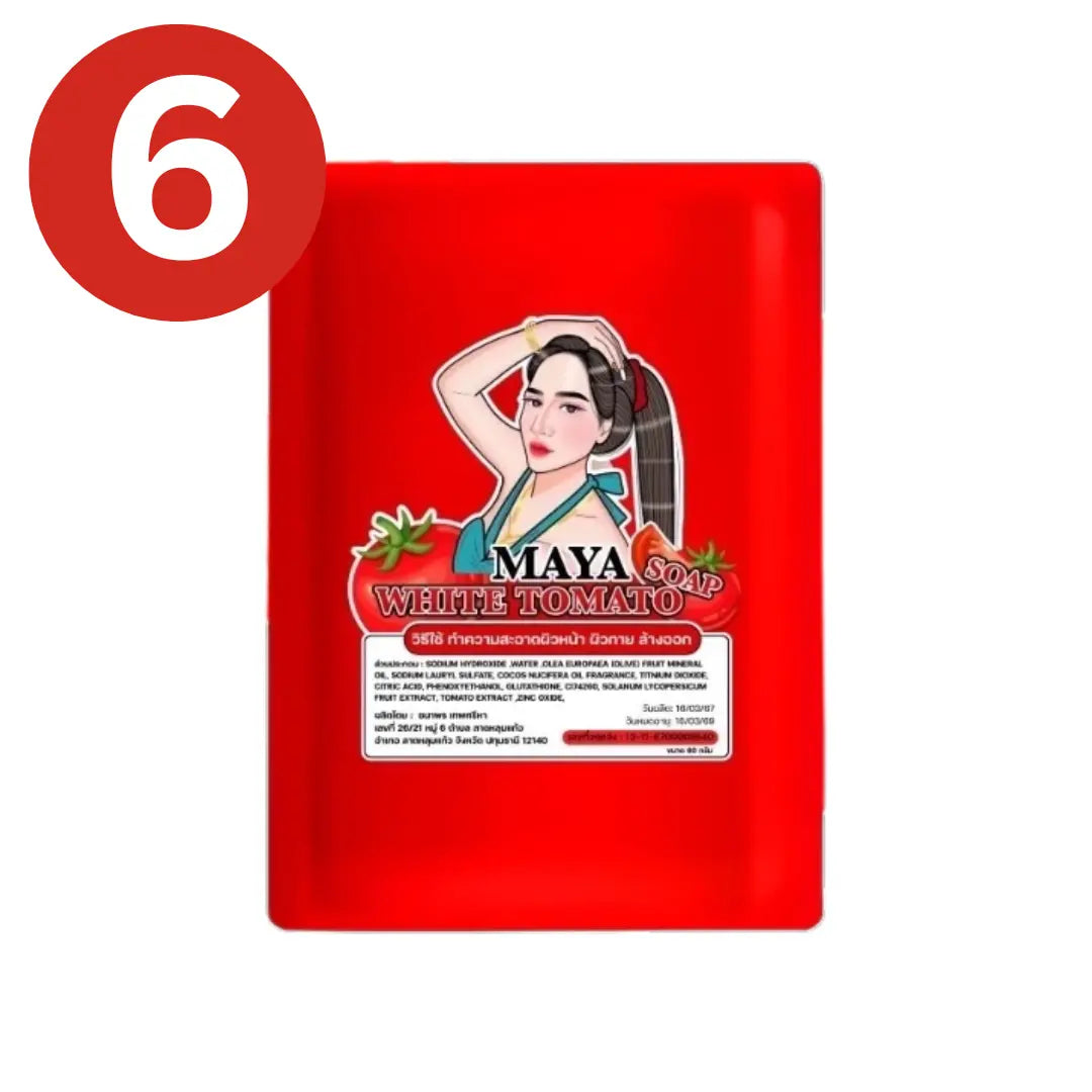 x10 صابون مايا للتفتيح بالطماطم - Goodthings.bkk