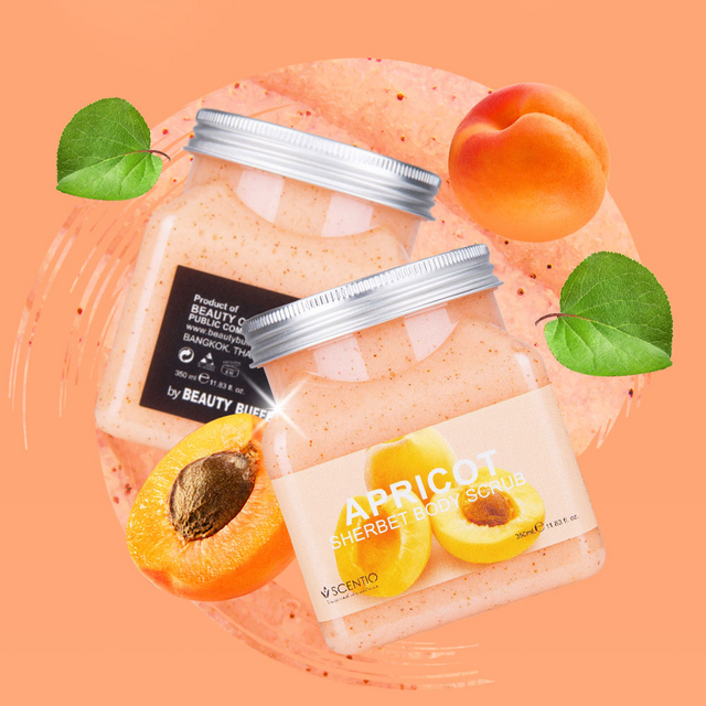 Apricot Anti-Aging Sherbet Scrub - مقشر شربات المشمش لمكافحة الشيخوخة