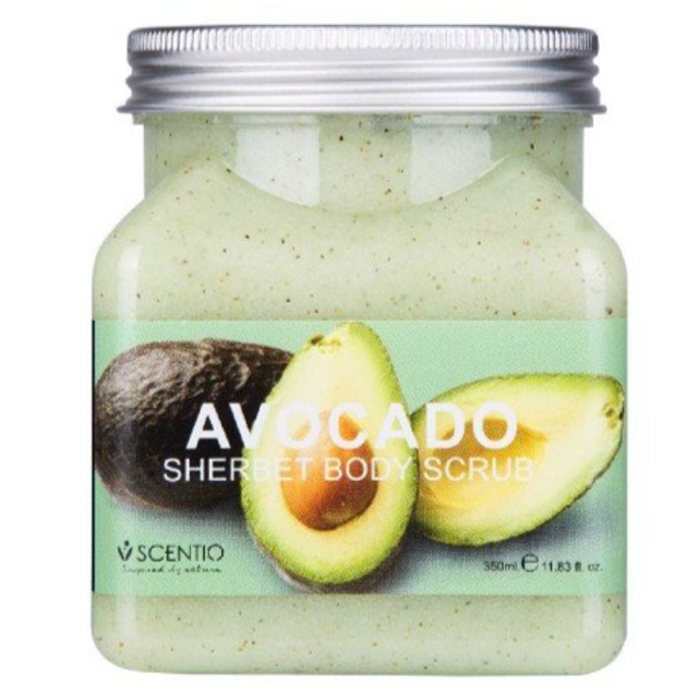 Avocado Brightening Sherbet Scrub - مقشر الأفوكادو للتفتيح البشره