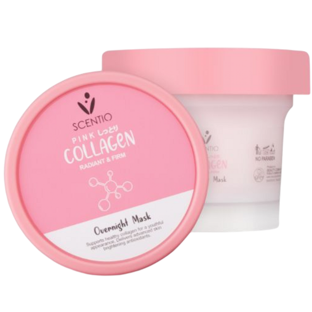 Pink Collagen Radiant & Firm Overnight Mask - قناع كولاجين الوردي لتفتيح وثبات البشرة أثناء الليل