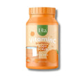 Lila Vitamin C Brightening Body Scrub container on a white background