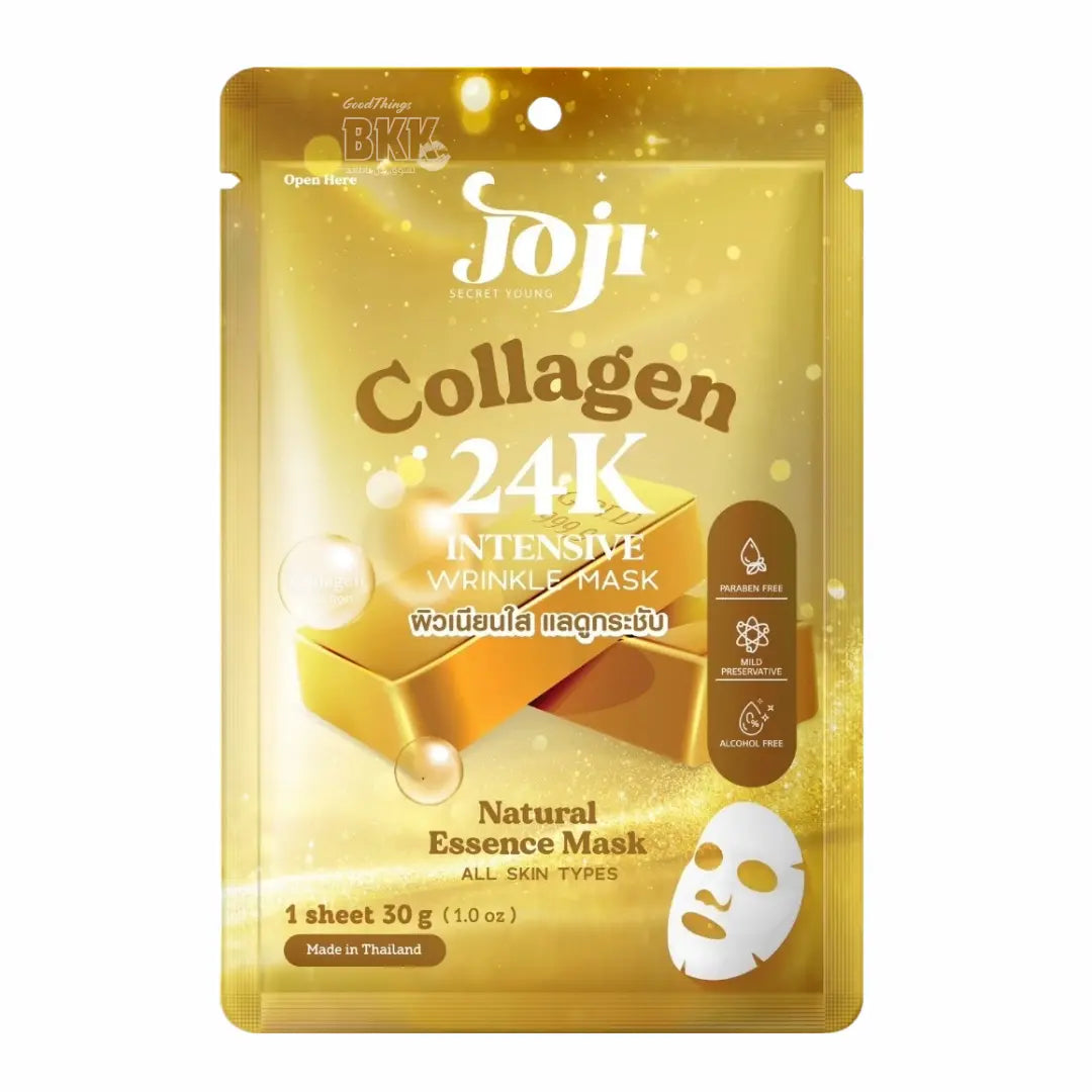 JOJI Facial Mask Sheets 3D – أقنعة الوجه المغذية بتركيبة ثري دي Goodthings.bkk