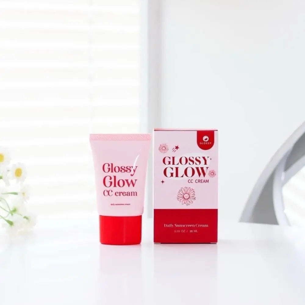 Glossy Glow CC Cream كريم تصحيح لون البشرة و واقي شمس قلوسي قلو Goodthings.bkk
